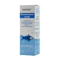 Рыбы вода Метиленовый синий препятствует развитию грибков и патогенных 50мл/ НИЛПА