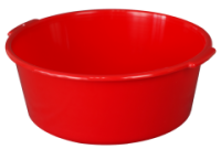 Таз 10л с ручками красный 03003 /10шт/Арз