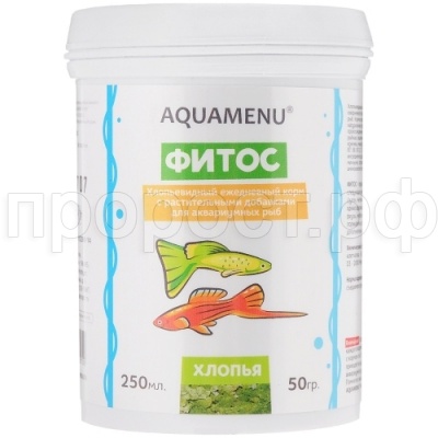 Корм для рыб Аква меню Фитос 250мл Корм для рыб Аква меню Фитос 250мл