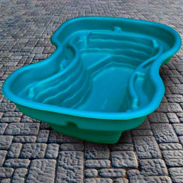 Пруд V-400 зеленый 1700 х 1300 х 550