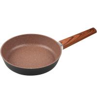 Сковорода алюмин. D22см NATURA  с мраморным покрытием инд. дно 106813 /6шт/ Mallony 