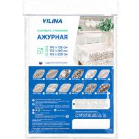 Скатерть столовая 132*220см "Ажурная" 6869-mix /10шт/В 