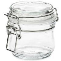 Банка стеклянная 250мл БУГЕЛЬНЫЙ ЗАМОК с крышкой /JAR025/9шт/ATTRIBUTE