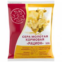 Птица Сера молотая кормовая Рацион 500гр/18шт/Капитал-Прок