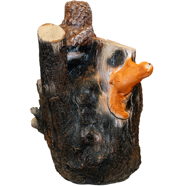 Пень сова с зайцем  АФ0302 Пень сова с зайцем  АФ0302