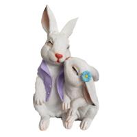 Зайки целуются (белый) L15W12,5H25 718510/F863 Зайки целуются (белый) L15W12,5H25 718510/F863