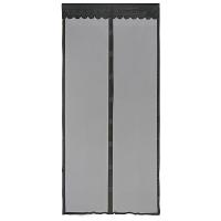 Сетка антимоскитная на дверь Капутмоскито на магнитах KM-N черный 311253 /10шт/Рыжий кот