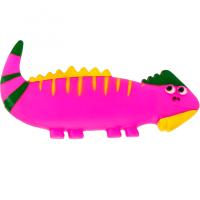Игрушка с Игуана из винила фиолетовая 19*8см/80600034/Каскад  Игрушка с Игуана из винила фиолетовая 19*8см/80600034/Каскад