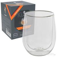 Стакан AROMA 200мл боросиликатное стекло /24шт/008244/