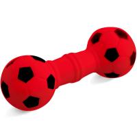 Игрушка с Гантель футбольная винил 17см/12101115/Триол Игрушка с Гантель футбольная винил 17см/12101115/Триол