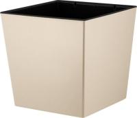 Кашпо Лондон Cube 177*177мм 4,2л калифорнийский миндаль с вставкой IG7800 /6шт/ПР 