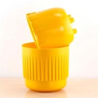 Кашпо Бета 3л медовый с вставкой 17*16см Б17-34 /6шт/ЛГ