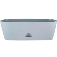 Балконный ящик 40см Амстердам утренний туман с под. (6л) IG6205 /12шт/ПР