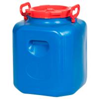 Бочка 40л Дачная квадратная цветная