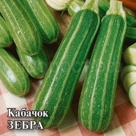 Кабачок Зебра 25 г Кабачок Зебра 25 г