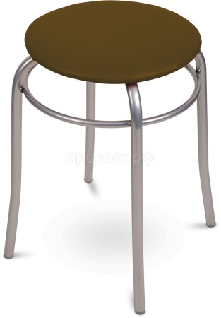 Табурет "Стайл 2" круглый коричневый до 150кг ТБС2/К /5шт