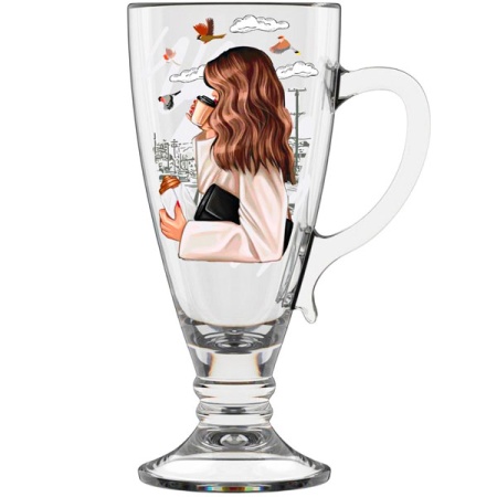 Кружка Горожанка 250мл /8006-Д  Кружка Горожанка 250мл /8006-Д