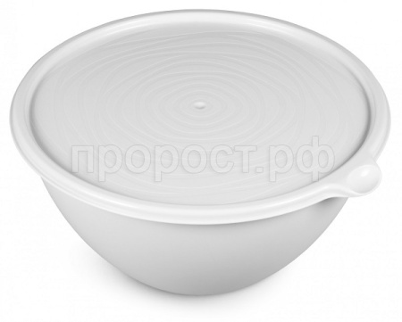 Миска-салатница Риччи 3,2л светло-серый С861СЕР Миска-салатница Риччи 3,2л светло-серый С861СЕР