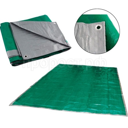 Тент универсальный 5*5м хозяйственный 60г*кв.м/10шт/999169