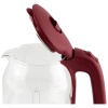 Чайник электр. 1,8л МАТРЁНА стекло вишневый MA-006 005415 /12шт/