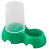 Миска автопоилка пластик 1000мл изумрудная/2315изум/Дарэлл