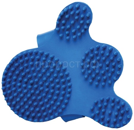 Щетка на руку резиновая массажная Лапка 12см Щетка на руку резиновая массажная Лапка 12см