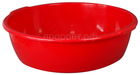 Таз 35л с ручками красный 03009 /10шт/Арз