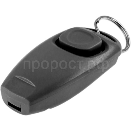 Кликер-свисток ZooOne с кольцом черный 1009-08/Пет Лайн Кликер-свисток ZooOne с кольцом черный 1009-08/Пет Лайн