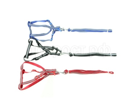 Комплект для кошек светоотражающий (поводок и шлейка)30758 Комплект для кошек светоотражающий (поводок и шлейка)30758