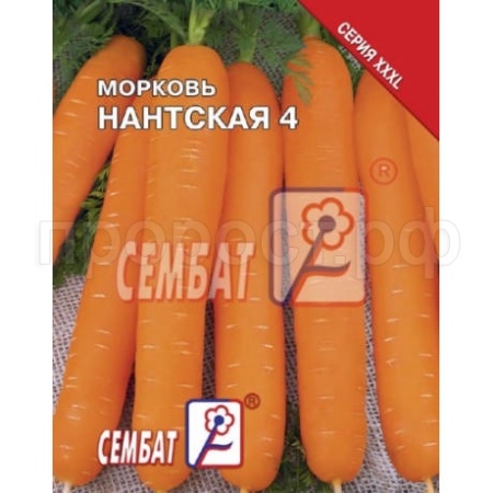 Морковь Нантская 4 10 г  Морковь Нантская 4 10 г