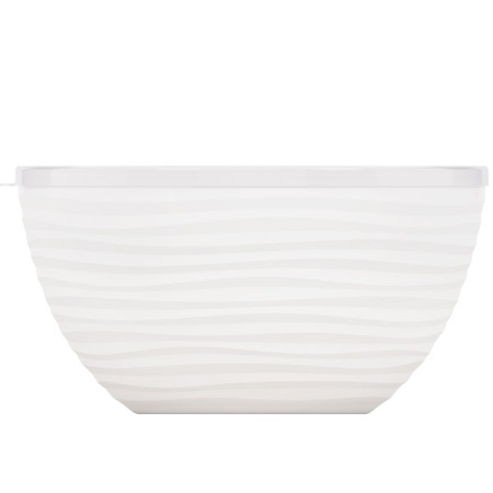 Чаша Оазис 4л с крышкой белый М8404 /16шт/ Альтерн