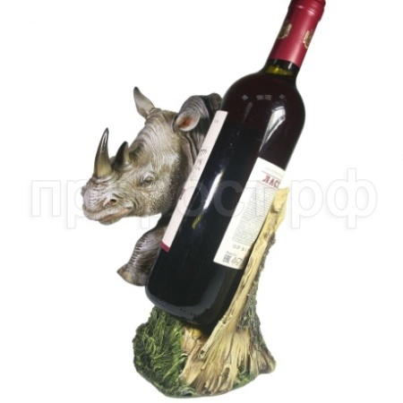 Подставка под бутылку Носорог (акрил) L14W18H26 см 713904/I114