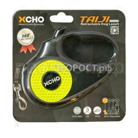 Рулетка автоматическая 3м на 12кг черно-желтая светоотраж./Х2214/ЗР Рулетка автоматическая 3м на 12кг черно-желтая светоотраж./Х2214/ЗР