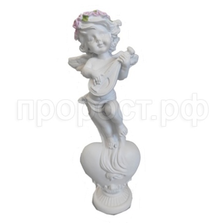 Ангел с домрой на сердце (белый) 718336/A120 Ангел с домрой на сердце (белый) 718336/A120