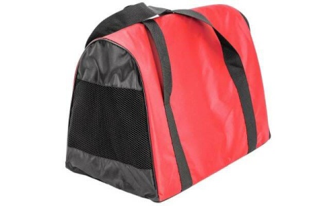 Сумка переноска ЧИП Туннель №4 нейлон с сетчатым окном 49*30*34см/9009красн/Дарэлл Сумка переноска ЧИП Туннель №4 нейлон с сетчатым окном 49*30*34см/9009красн/Дарэлл