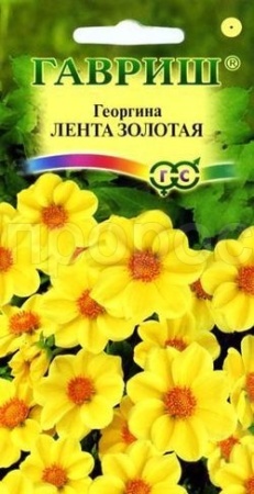 Георгина Лента золотая  0,2г  Георгина Лента золотая  0,2г