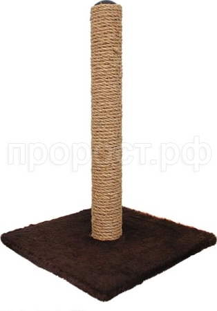 Когтеточка Столбик Standard джут корич. большая 35*35*50см  УЮТ 