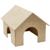 Игрушка д/грыз Домик деревянный для морской свинки простой 30*23*20,5см/8502/Дарэлл