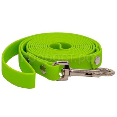 Поводок биотан 15мм матовый салатовый 2м/30215200-15/Каскад Поводок биотан 15мм матовый салатовый 2м/30215200-15/Каскад