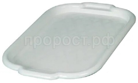 Поднос малый 28*40см белый 160111 /20шт/Арз