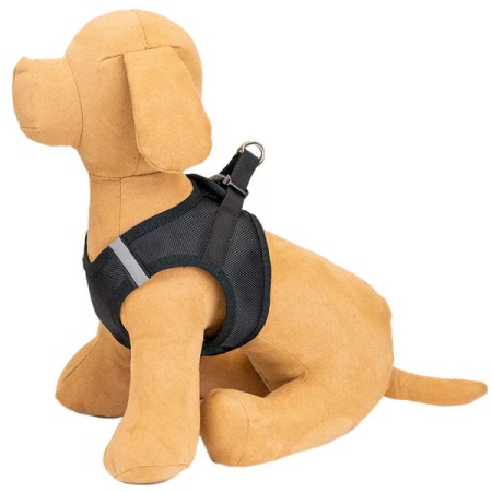 Шлейка текстиль 3х-слойн Кай №2 Кордюра + 3D сетка грудь 25-29см черная/035102черн/Дарэлл Шлейка текстиль 3х-слойн Кай №2 Кордюра + 3D сетка грудь 25-29см черная/035102черн/Дарэлл