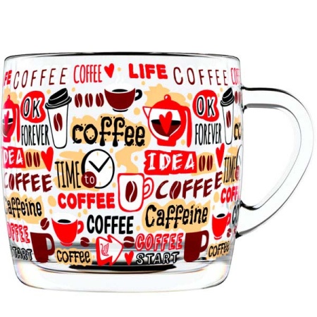 Кружка Кофенечка 300мл /2134-Д Кружка Кофенечка 300мл /2134-Д