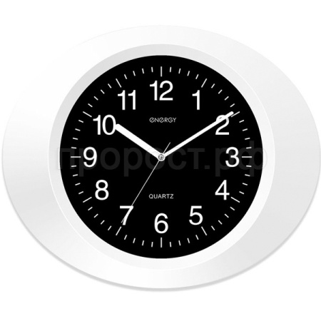 Часы настенные кварцевые ENERGY модель овальные ЕС-05 009305 /20шт Часы настенные кварцевые ENERGY модель овальные ЕС-05 009305 /20шт