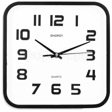 Часы настенные кварцевые ENERGY модель квадрат ЕС-08 009308 /20шт Часы настенные кварцевые ENERGY модель квадрат ЕС-08 009308 /20шт