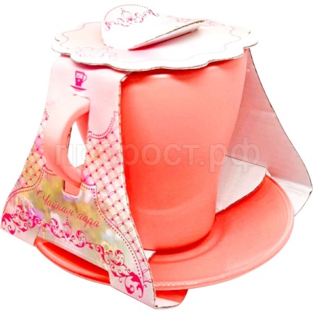 Чайная пара Апрель оранжевый /2649-Н7 Чайная пара Апрель оранжевый /2649-Н7