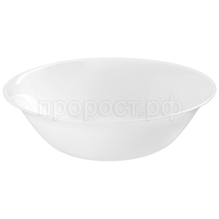 Салатник Classica 0,78л опал.стекло белый 110676 /48шт/Mallony