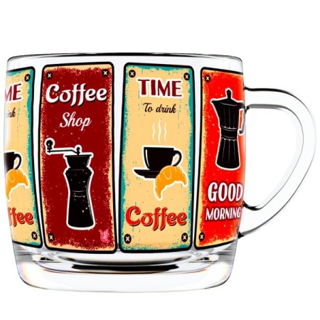 Кружка Кофенечка 300мл /2134-Д Кружка Кофенечка 300мл /2134-Д