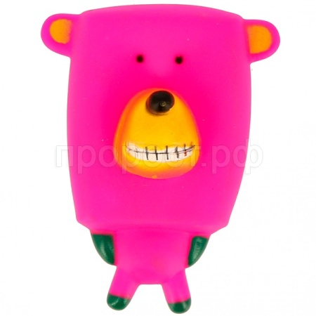 Игрушка с Мишка из винила 11*9см/80600038/Каскад  Игрушка с Мишка из винила 11*9см/80600038/Каскад