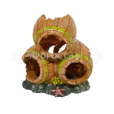 Грот Glofish Бочки большие светящиеся /29068/АП Грот Glofish Бочки большие светящиеся /29068/АП