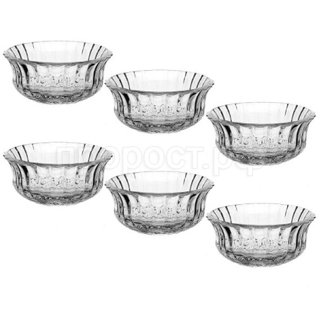 Набор салатников КОНЬЯ-F&D (6шт) 115мм 53308BFD Набор салатников КОНЬЯ-F&D (6шт) 115мм 53308BFD